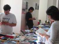 Genova, Palazzo ducale. Infopoint Social Forum, 15/19 luglio.