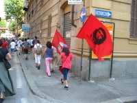 Genova, via Invrea, 20 luglio h. 17 circa. La gente si dirige verso Piazza Alimonda.
