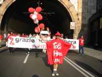 Genova, 20 luglio 2002, h. 18,30 circa. Il corteo dei Social Forum da Piazza Verdi a Piazza Caricamento.